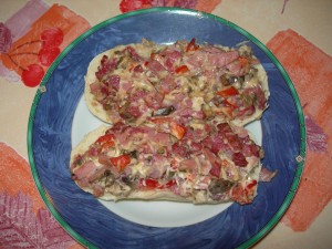 Mini-Pizza-schnell Maxi goût